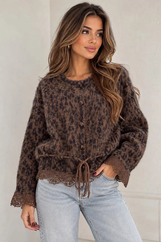 Silvie Top Luipaard