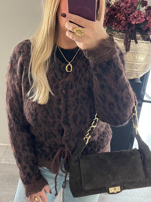 Silvie Top Luipaard