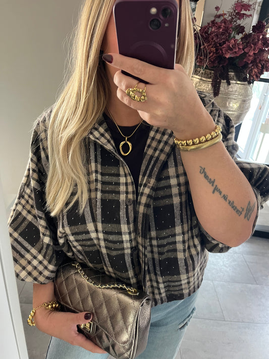 Rosalie Blouse Strass