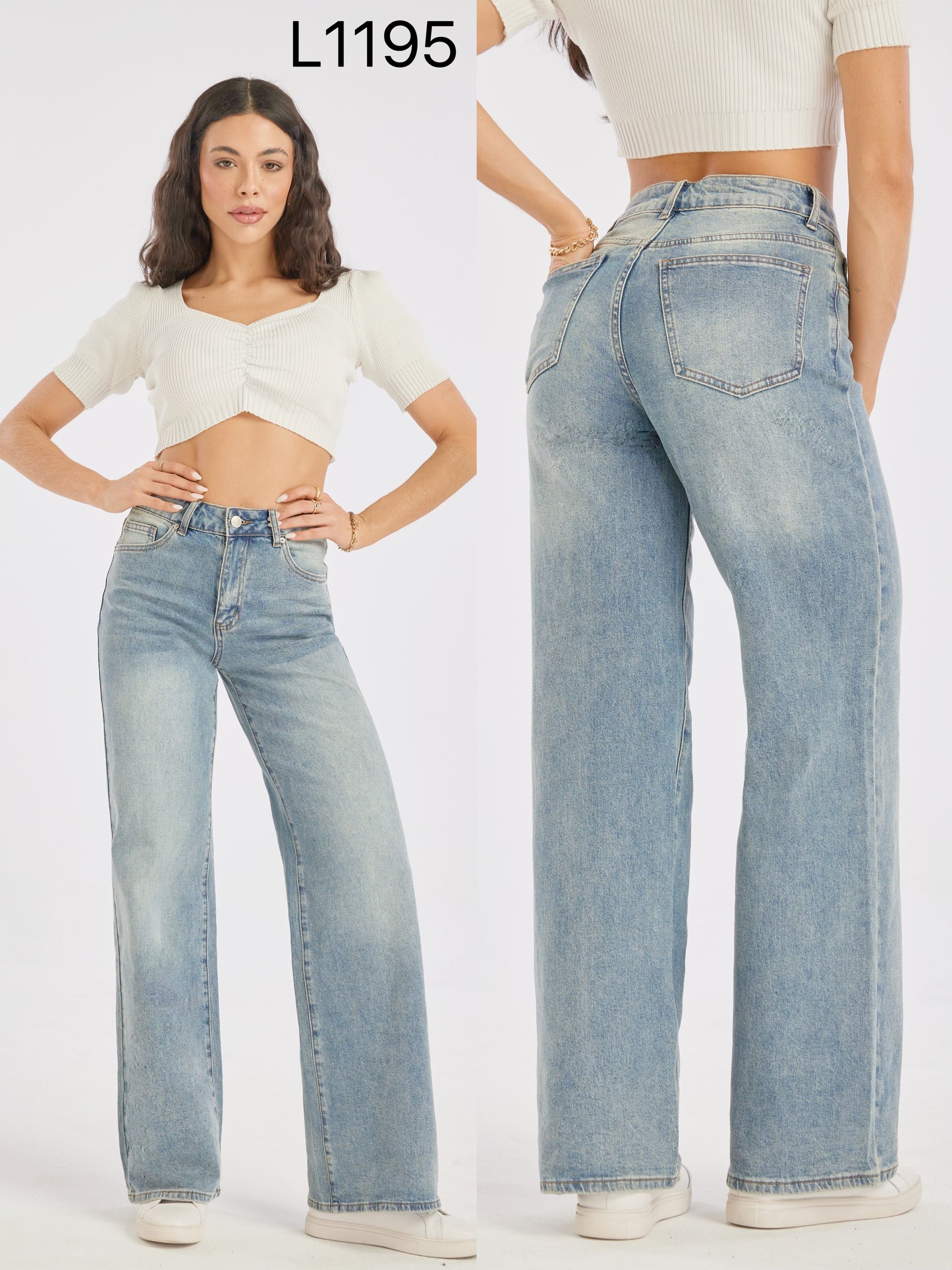 Jess Straight Fit Jeans L1195