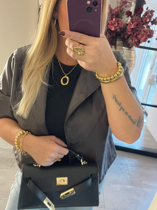Mindy Bag | Zwart (Let op! De sluiting is beschadigd. Zie foto)