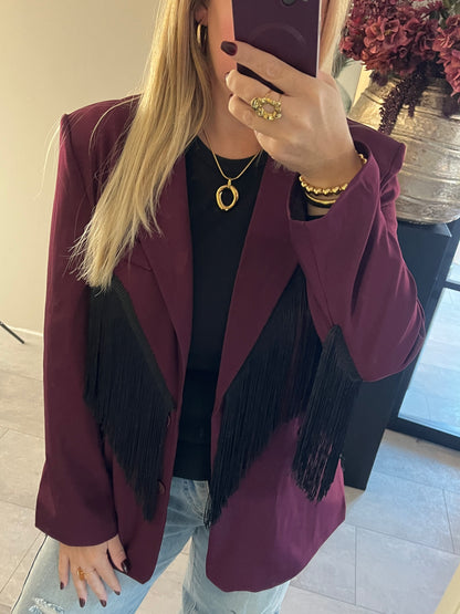 Mae Blazer | Bordeaux