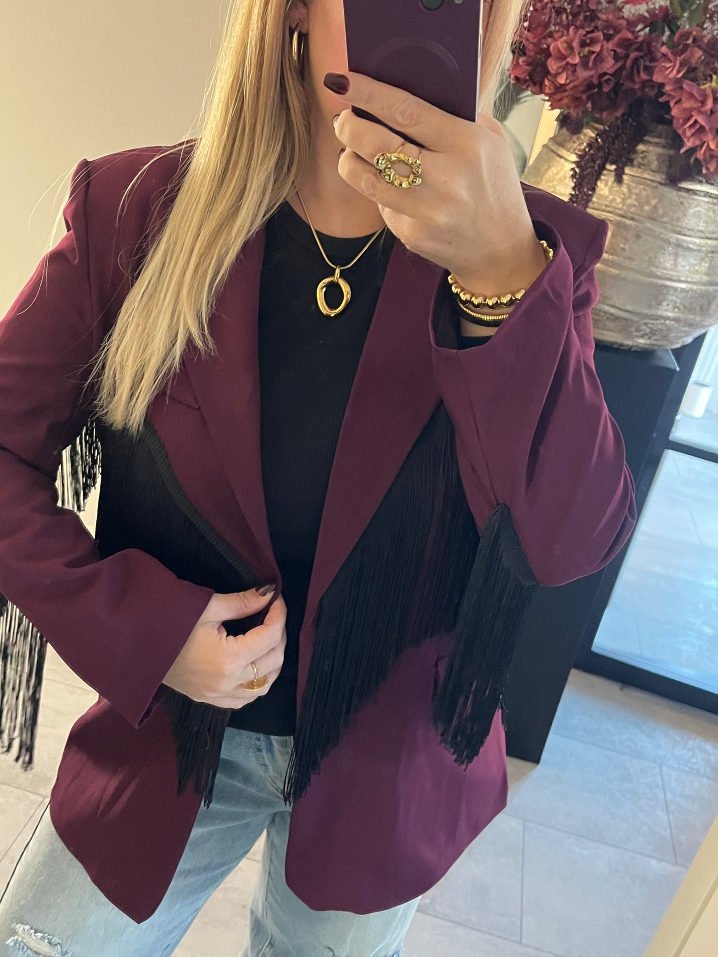Mae Blazer | Bordeaux