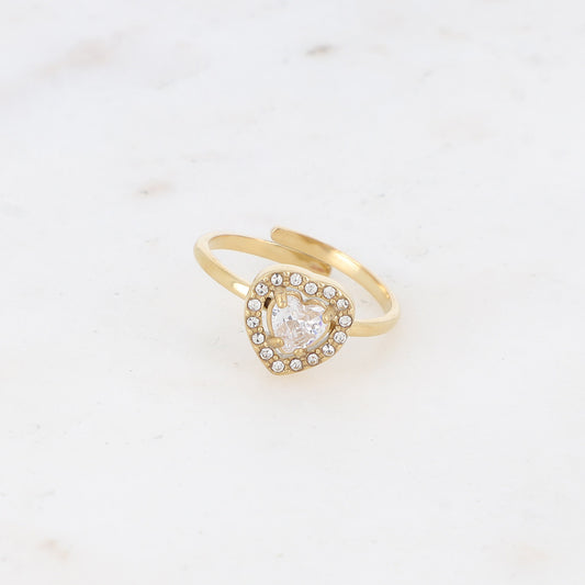 Bague Coeur en Diamant | R007