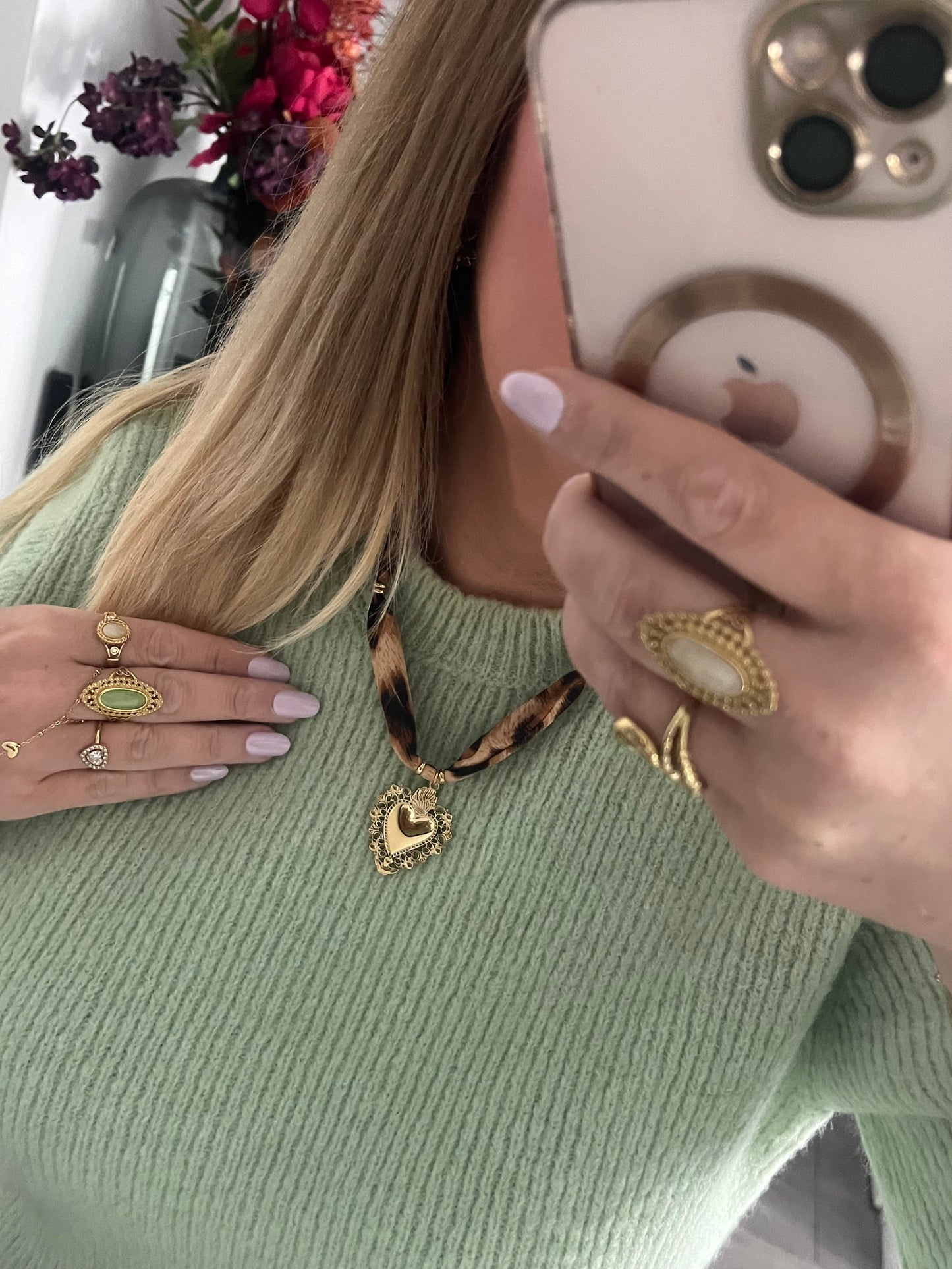 Collier Coeur Sauvage
