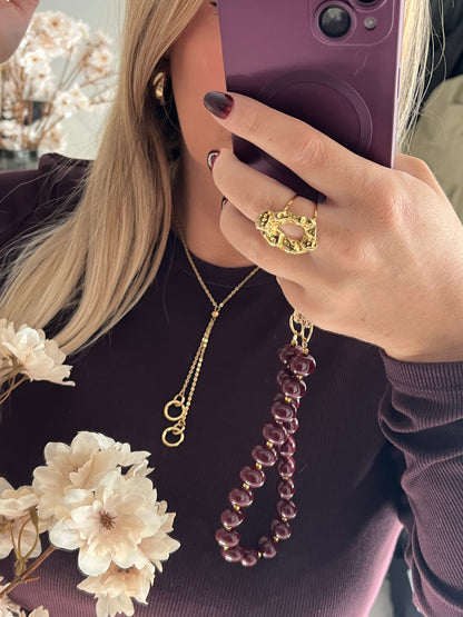 Golden Loop Necklace