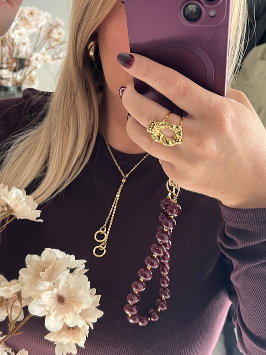 Golden Loop Necklace