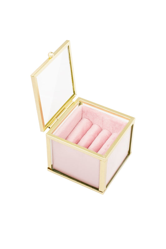 Bagues de présentation en verre
