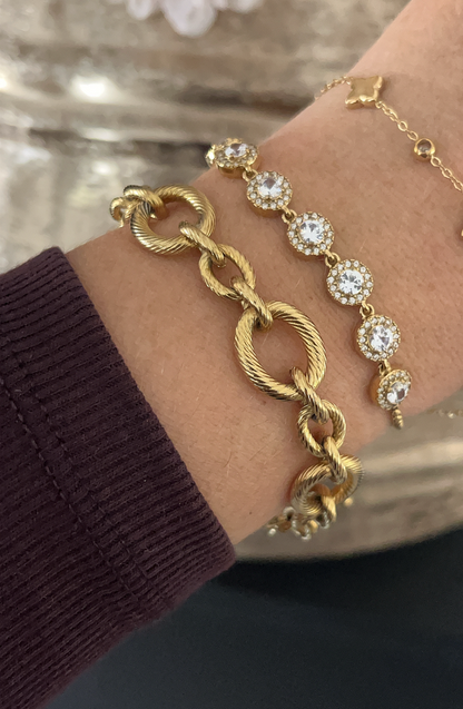 Golden Glow Armband