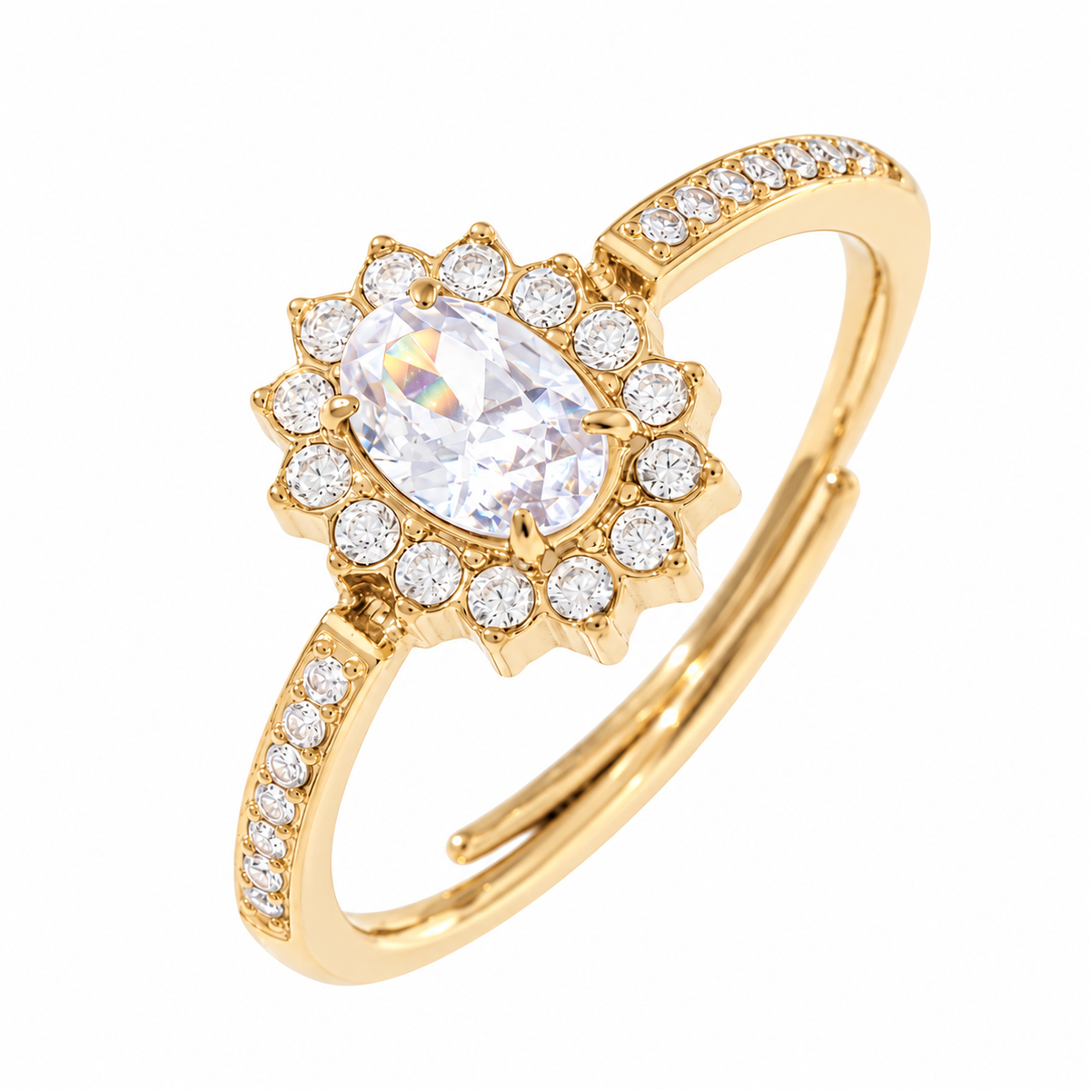 Elora Strass Ring