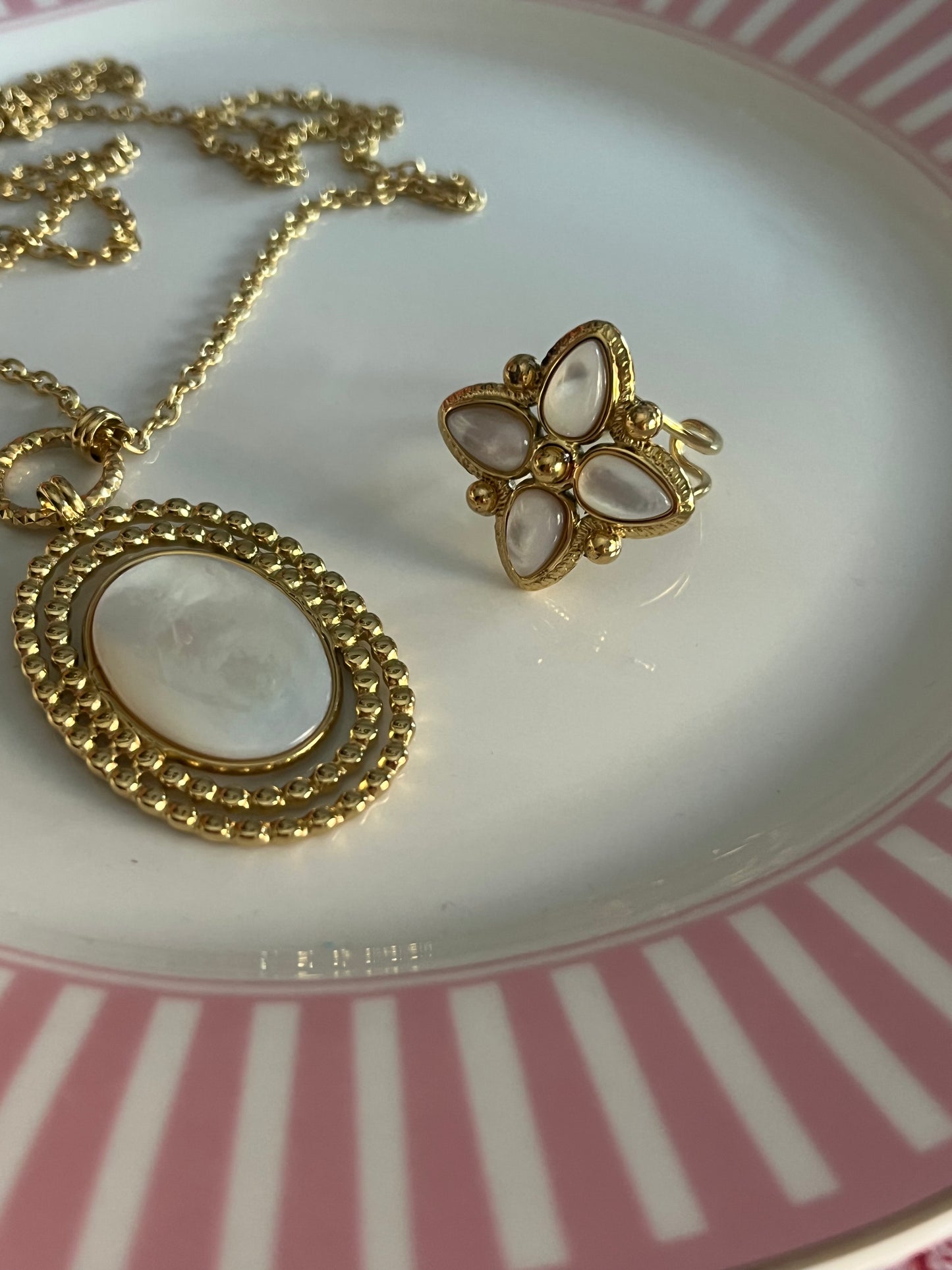 Bague Fleur Blanche | R016