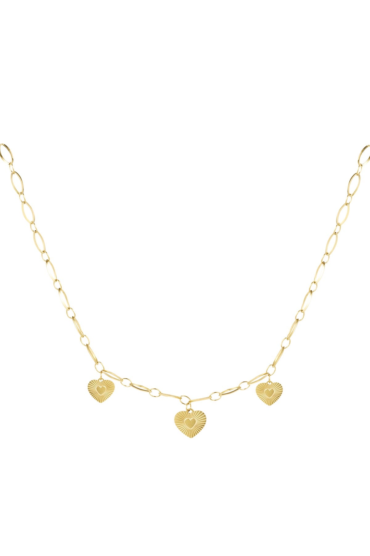 Collier Pièces Coeurs