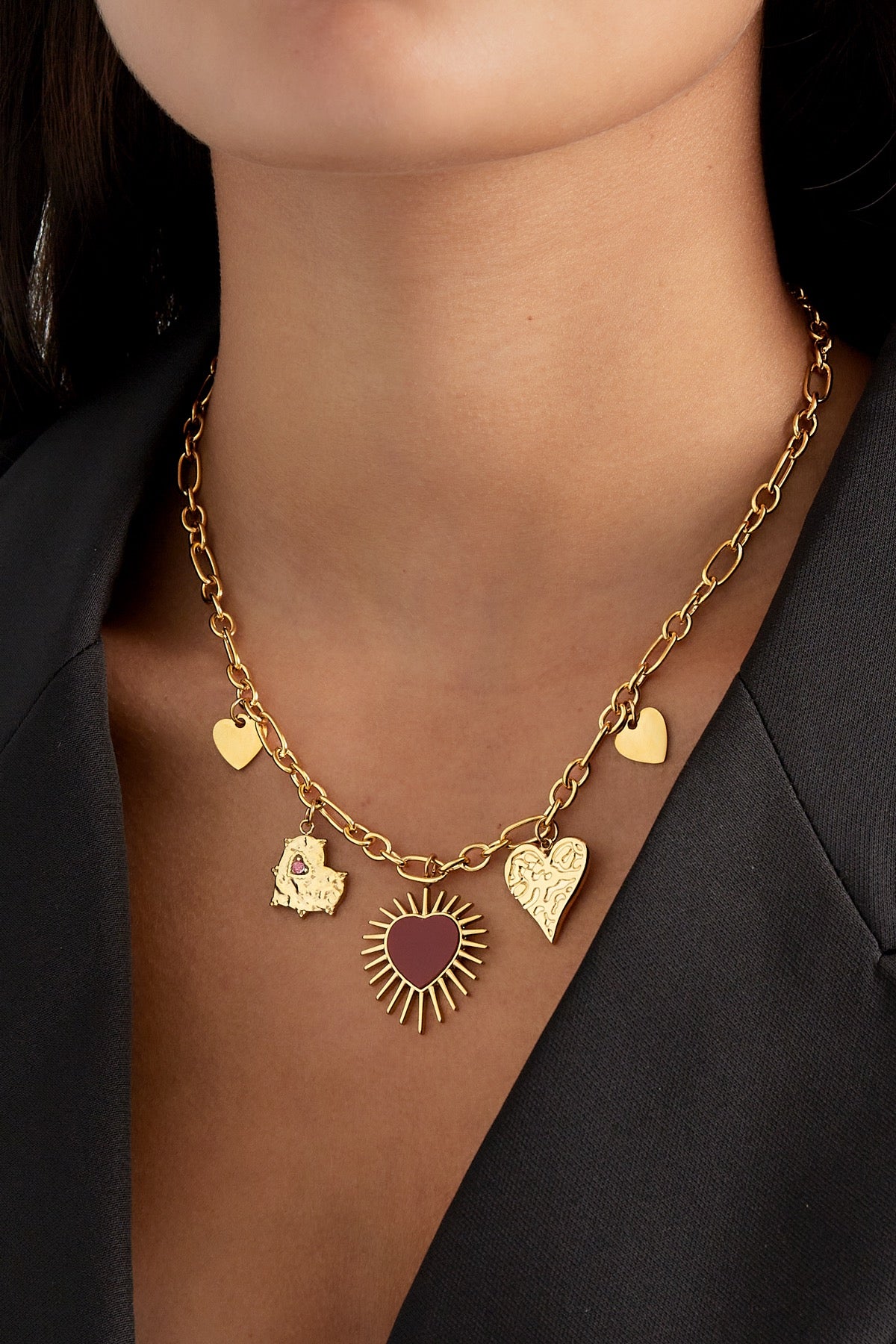 Collier Coeurs Sans Fin