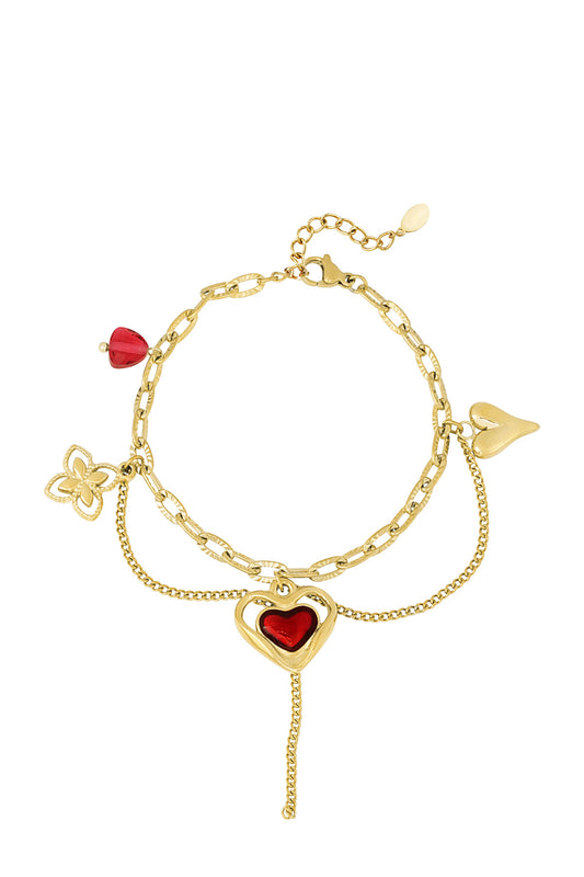 Bedelarmband Pulse of Love