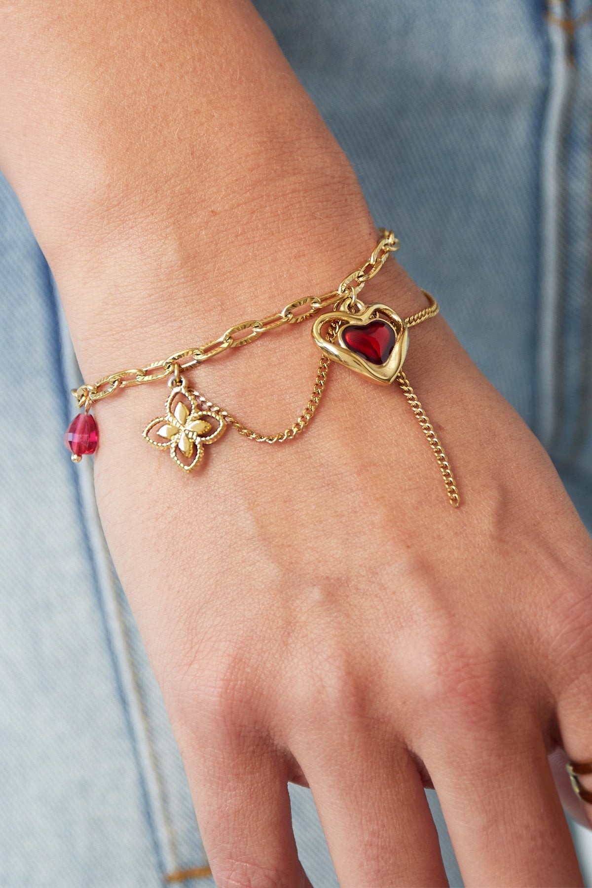 Bedelarmband Pulse of Love