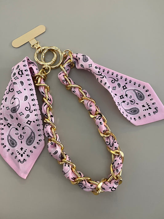 Telefoonkoord Jess | Roze