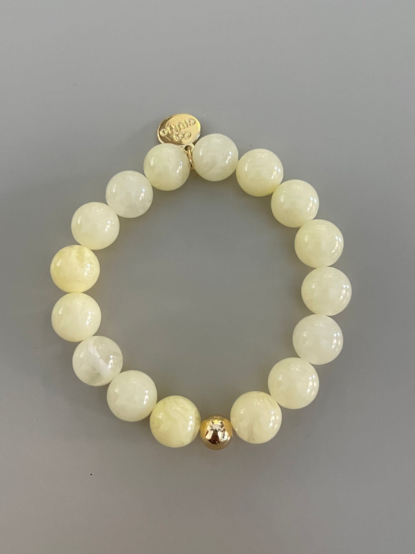 Armband Beads | Butter Yellow