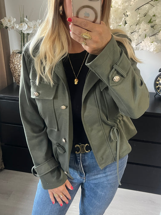 Chloe Jacket Army Green