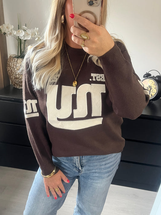NY Trui | Bruin