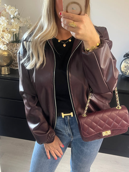 Destiny Jacket | Burgundy