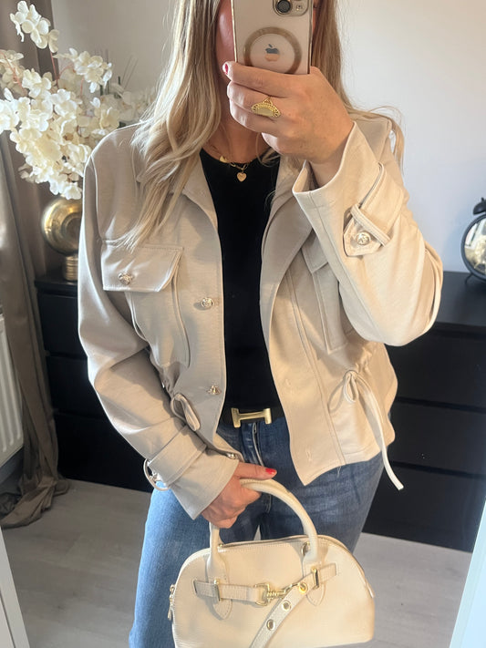 Chloe Jacket Beige