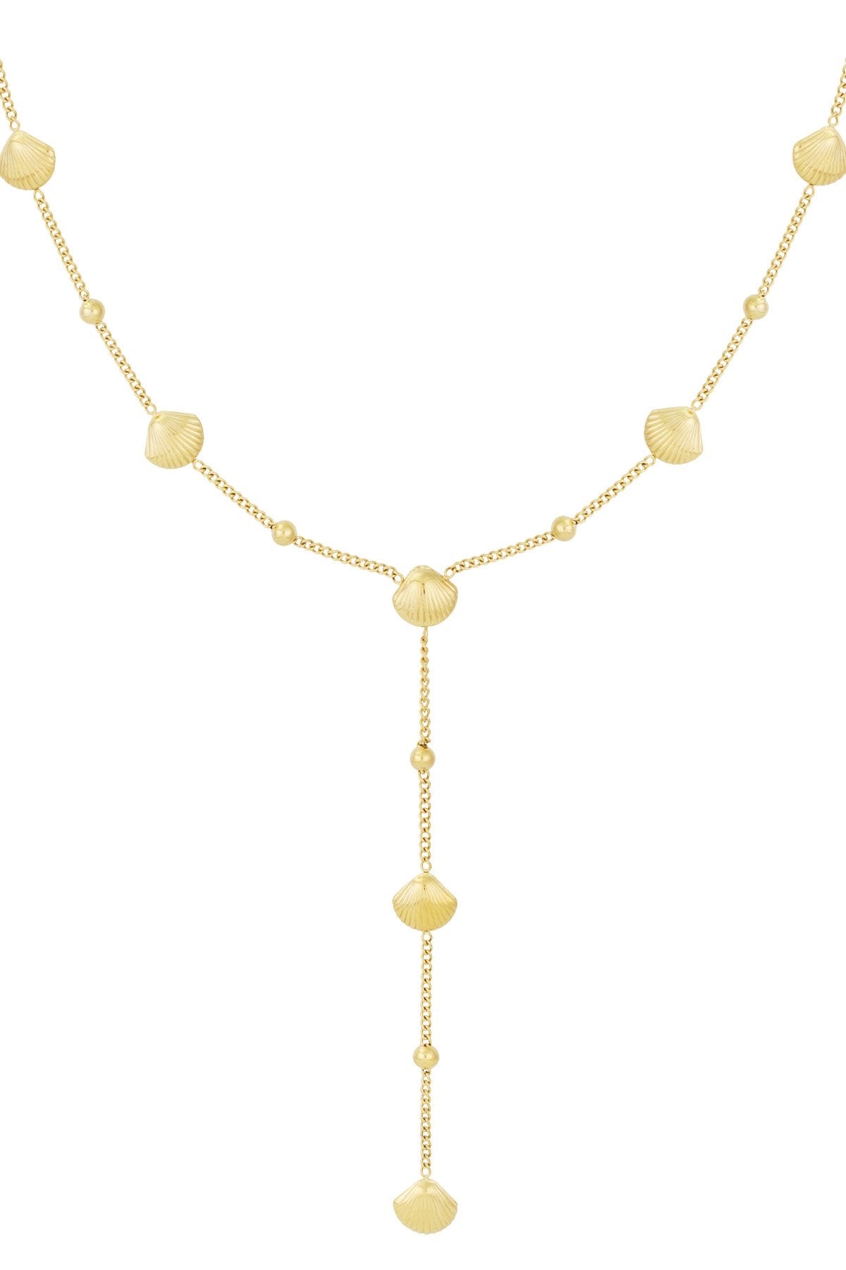 Y Necklace Shell | K007