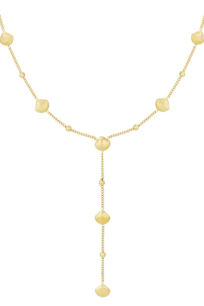 Y Necklace Shell | K007