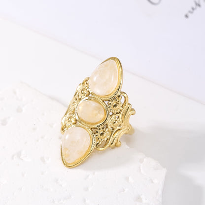 Bohemian Ring | Beige