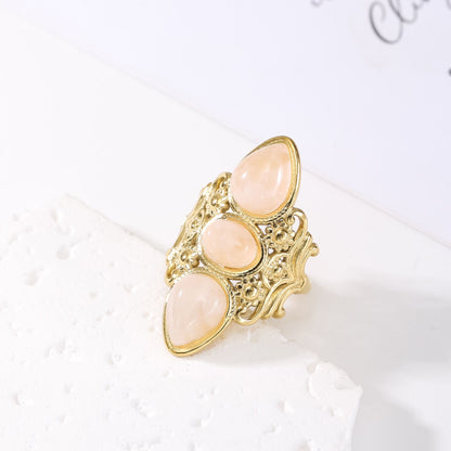 Bohemian Ring | Roze