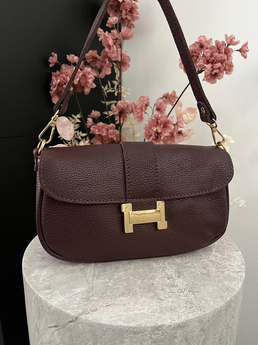Hillary Bag | Burgundy