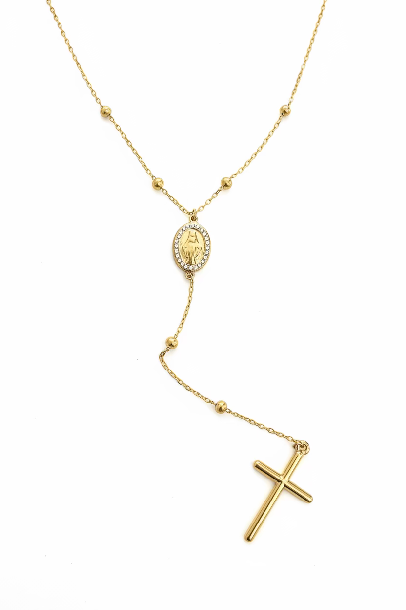 Rozenkrans Ketting Lang