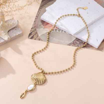 Pearly Shell Necklace