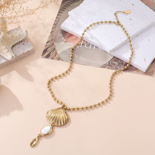 Pearly Shell Necklace
