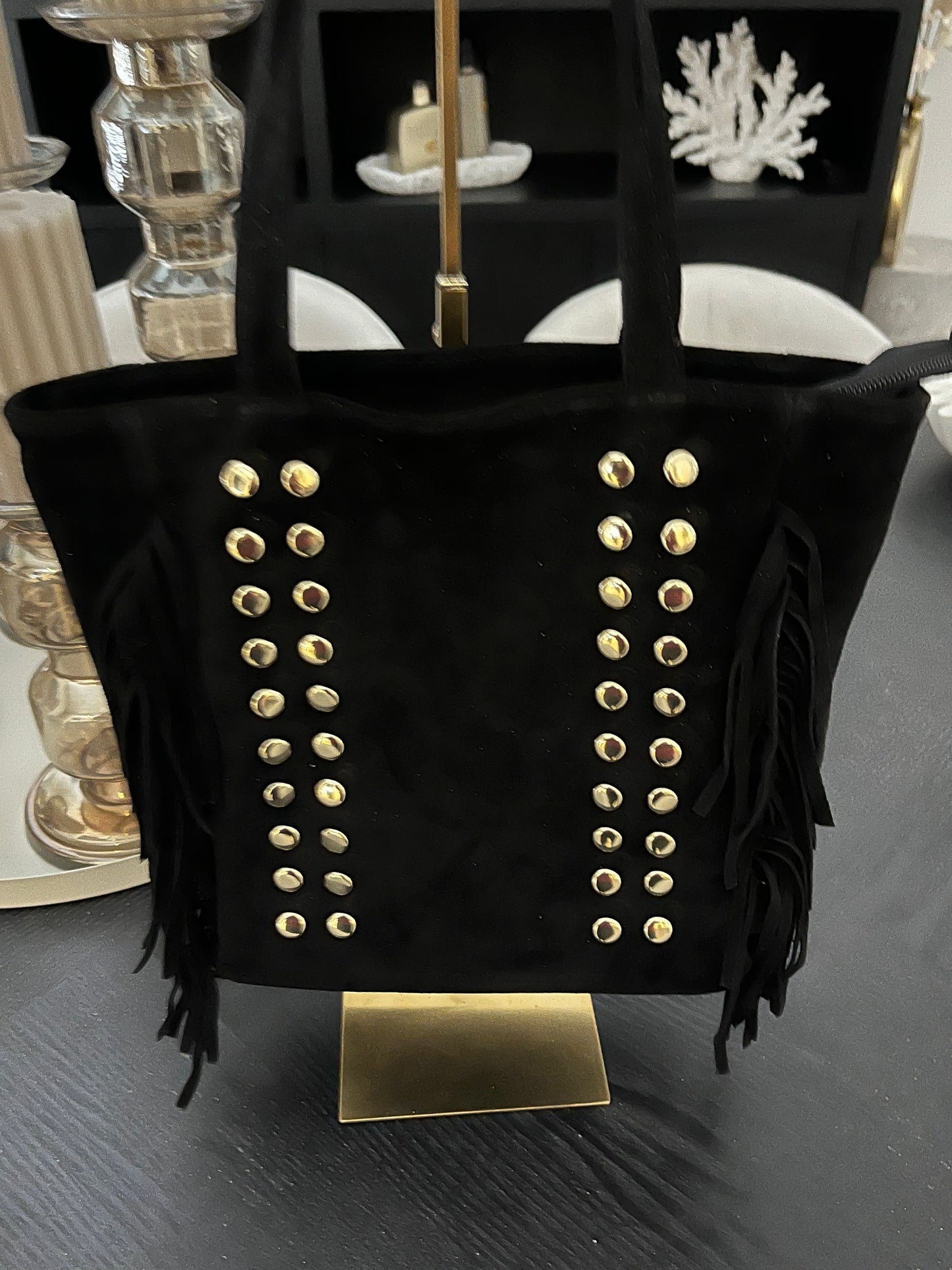 Ivy Bag Studs | Black