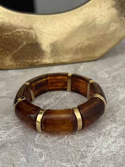 Daisy Bracelet | Brown