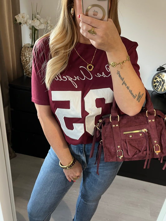 Shirt Los Angeles Ambika | Bordeaux