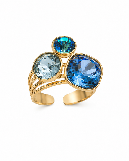 Ring Roxeanne | Blauw