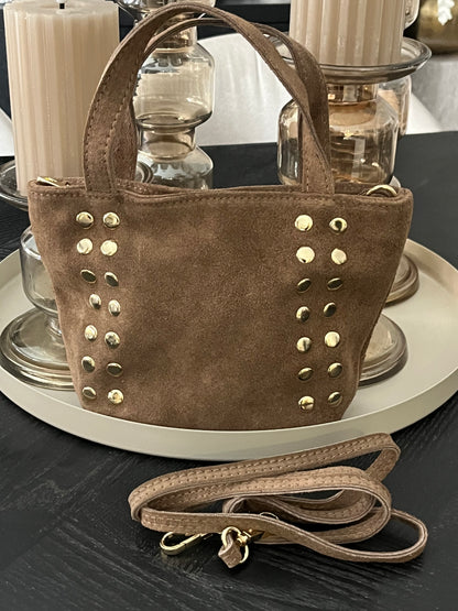 Jessy Bag Suede | Taupe