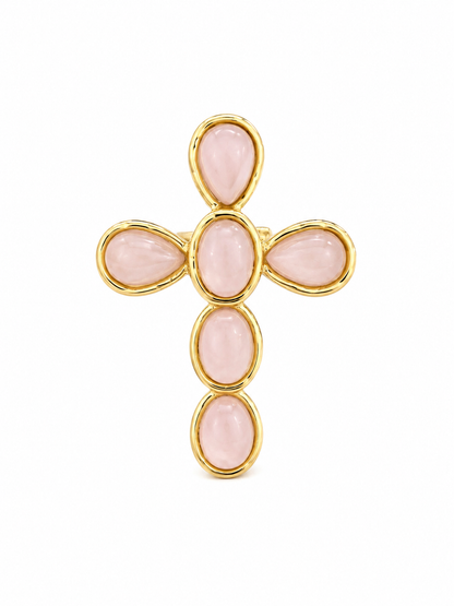 Cross Ring Pink
