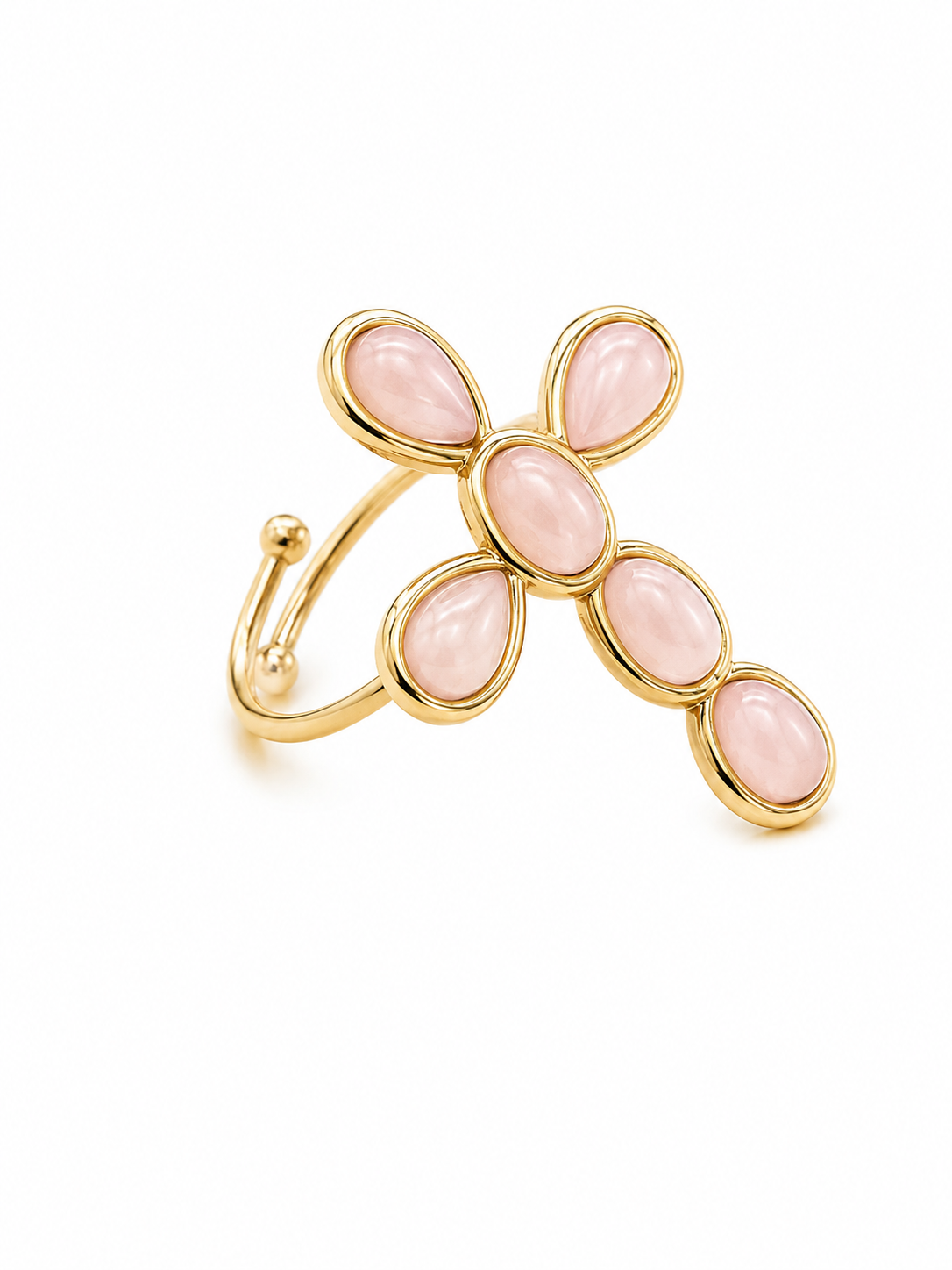 Cross Ring Pink