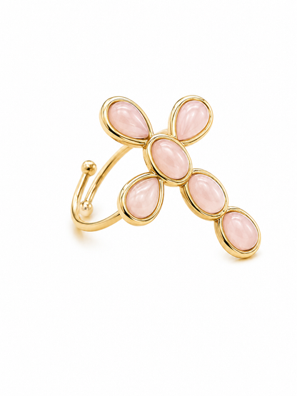 Cross Ring Pink