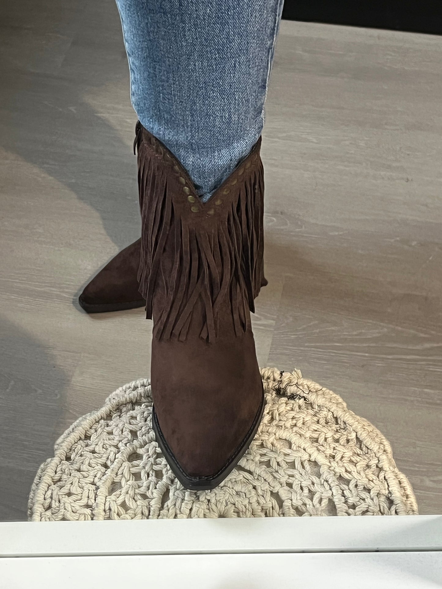 Isabella Boots Suede | Coffee Brown