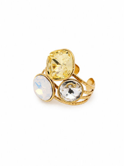 Evita Ring | Geel