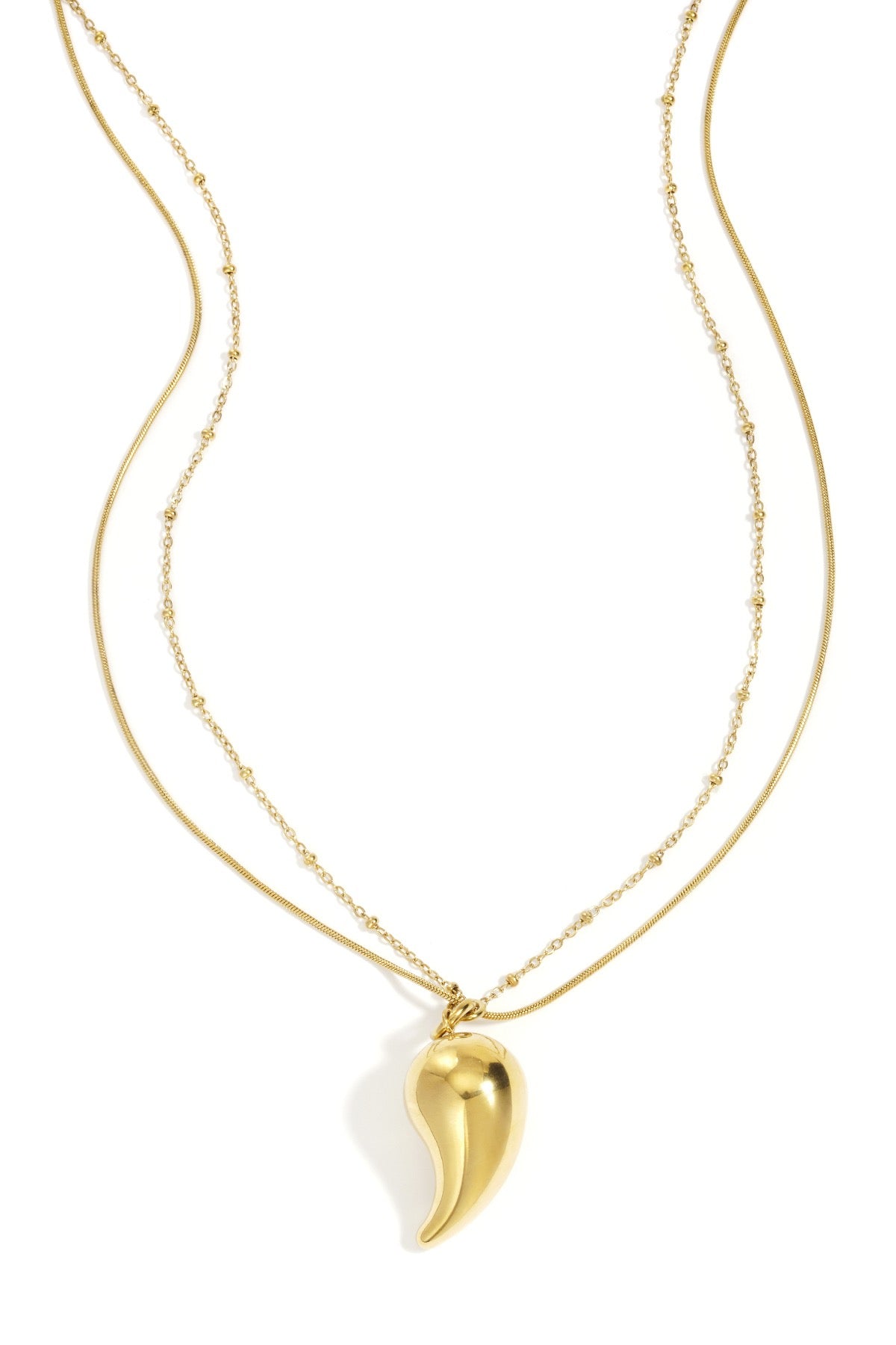 Necklace Drop | Goud