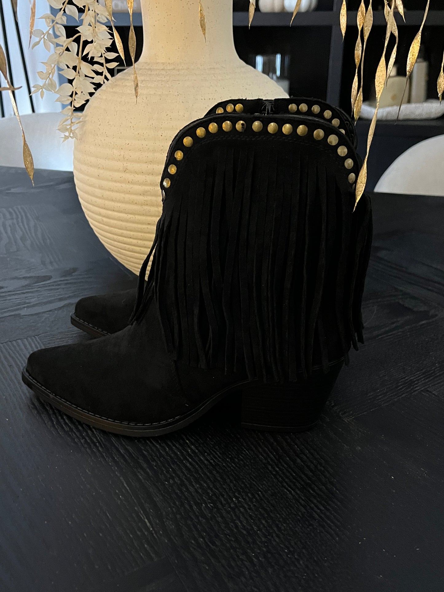 Isabella Boots Suede | Black