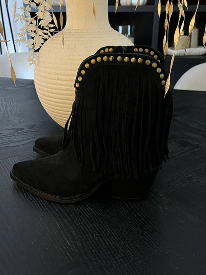 Isabella Boots Suede | Black