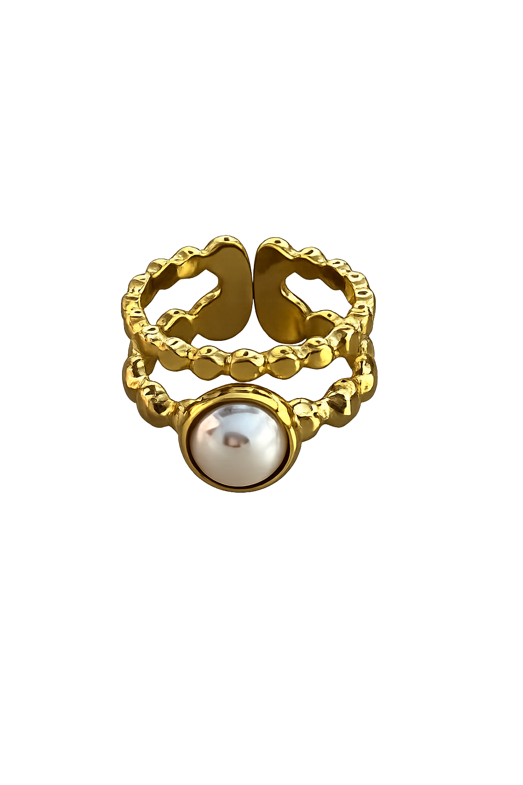White Pearl Ring