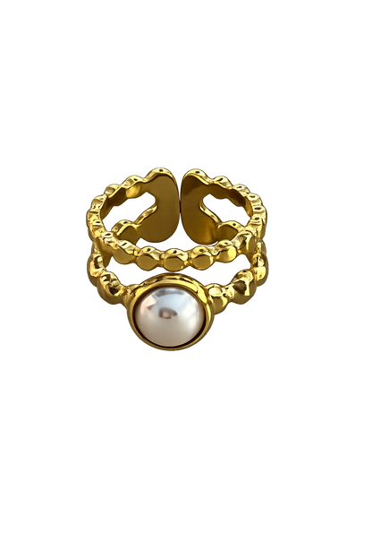 White Pearl Ring