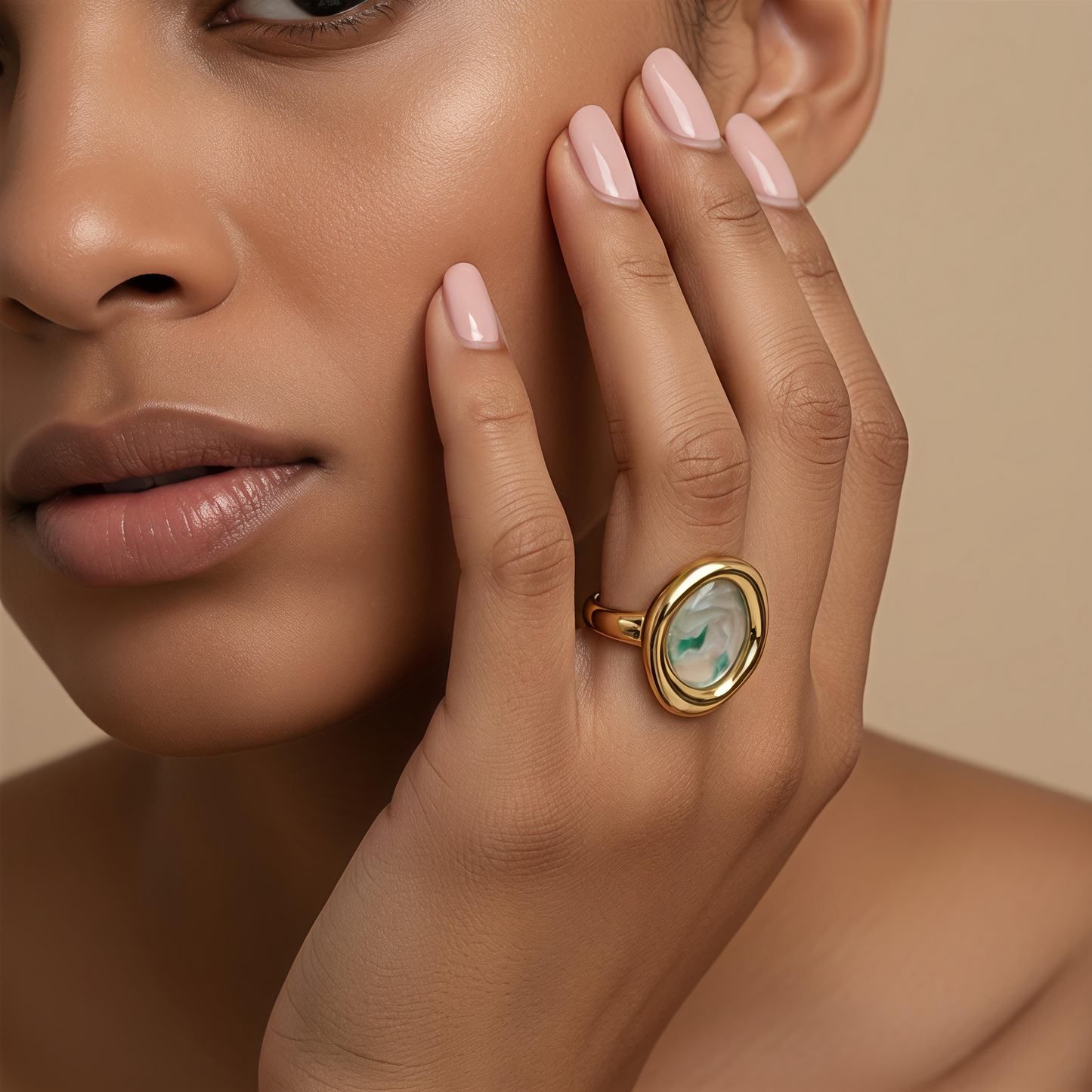 Chaline Ring | Blauw