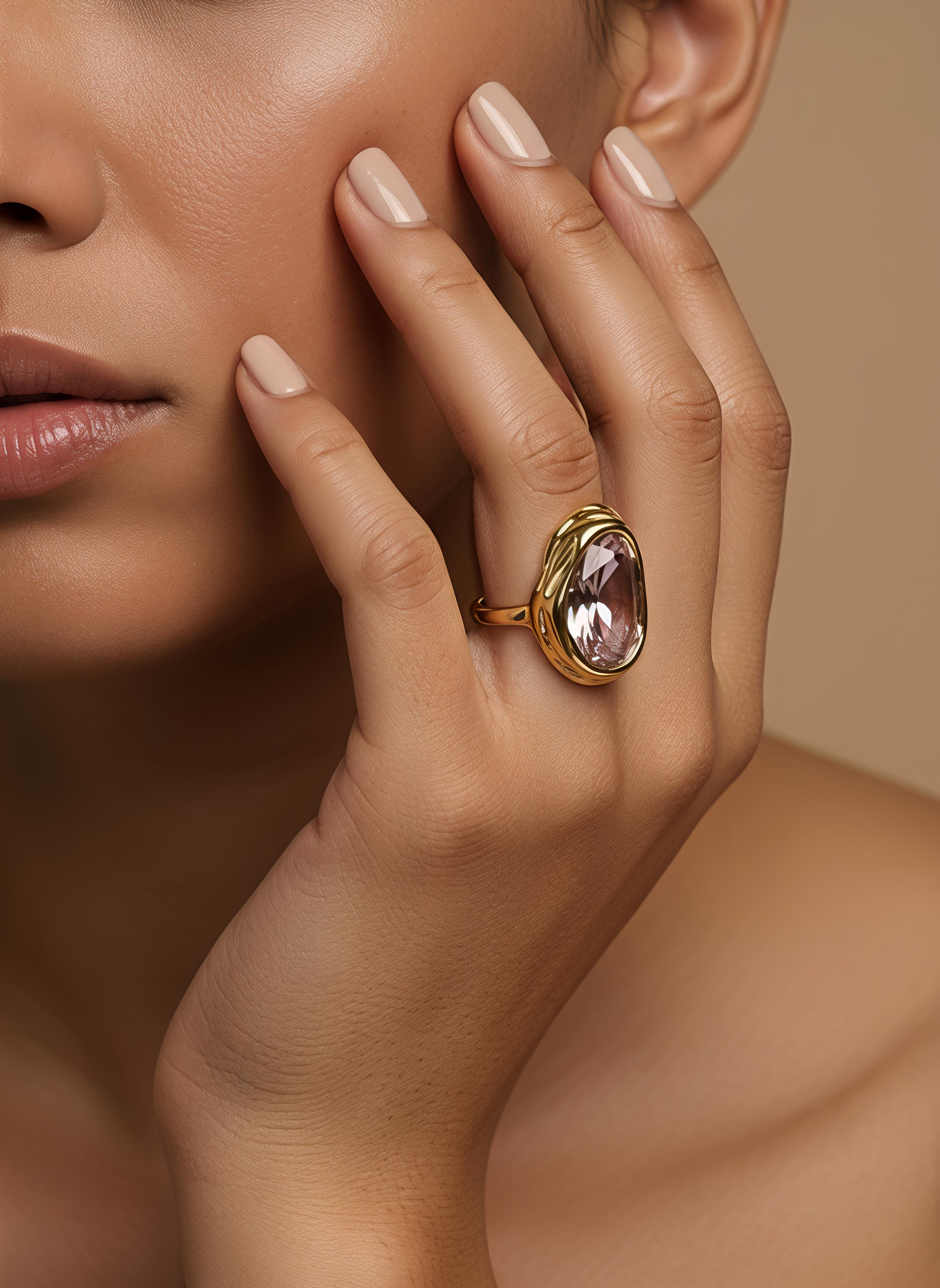 Leya Ring | Roze